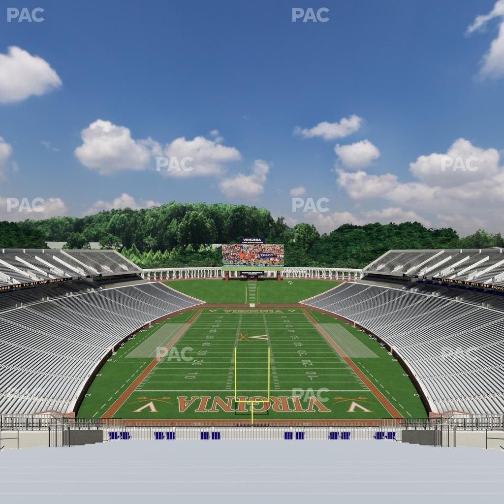 Scott Stadium - Section 520 Seat View