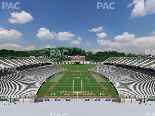 Scott Stadium - Section 520 Seat View