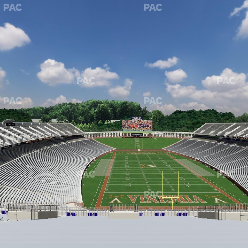 Scott Stadium - Section 521 Seat View