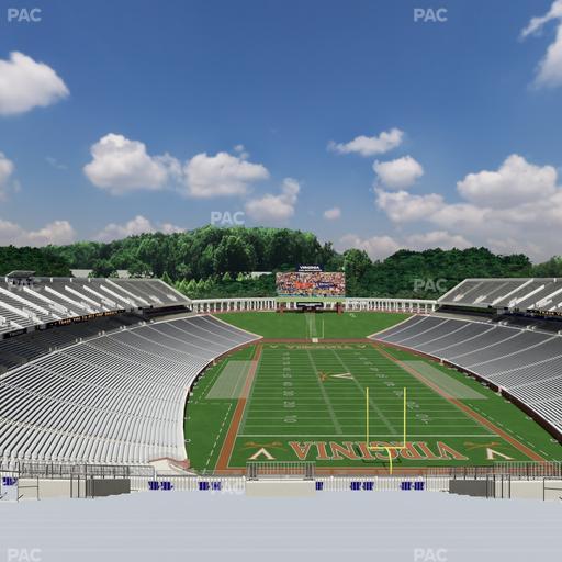 Scott Stadium - Section 521 Seat View
