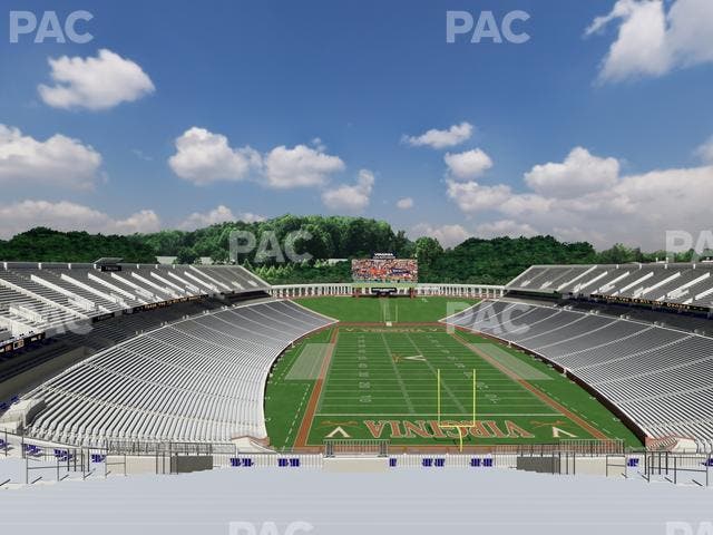 Scott Stadium - Section 521 Seat View