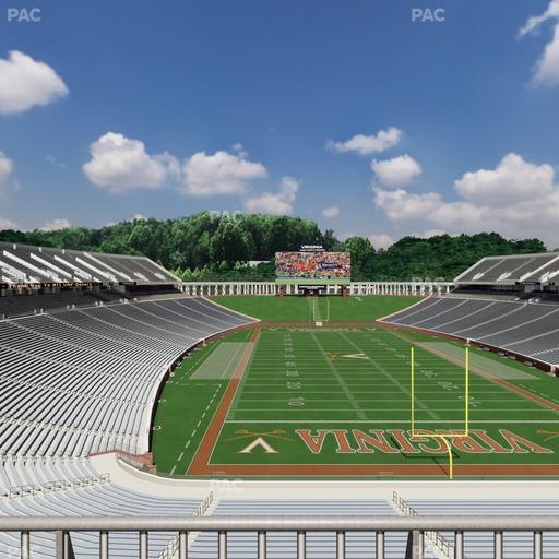 Scott Stadium - Section 521 Seat View