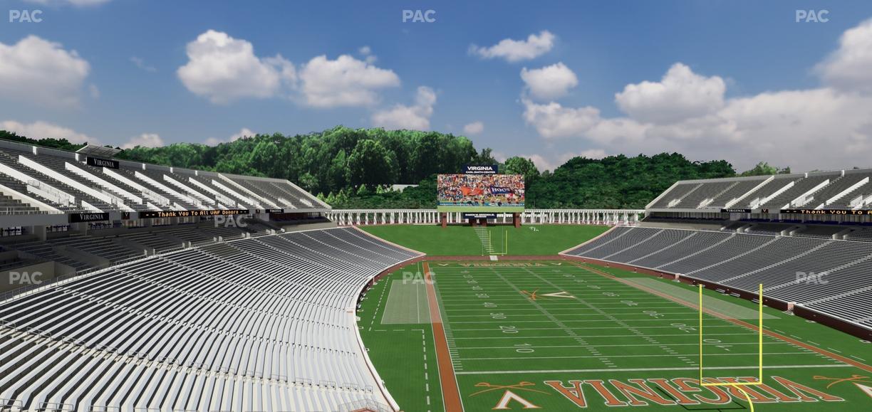 Scott Stadium - Section 522 Seat View