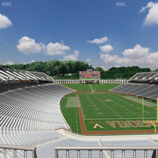 Scott Stadium - Section 522 Seat View