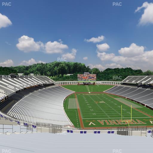 Scott Stadium - Section 522 Seat View