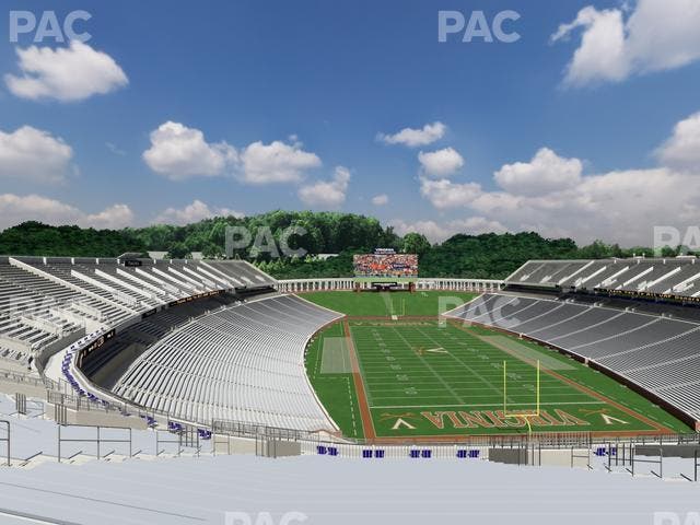 Scott Stadium - Section 522 Seat View