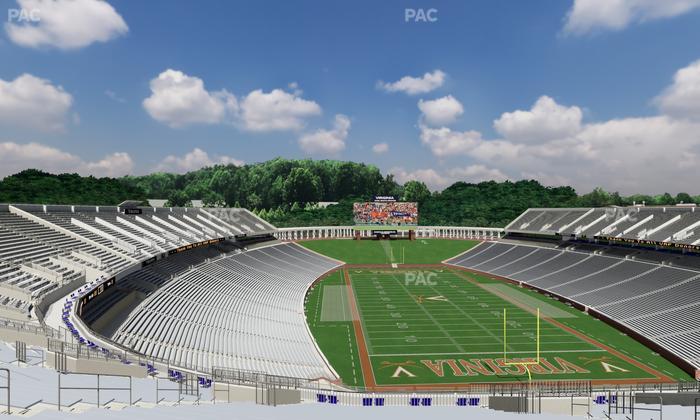 Scott Stadium - Section 522 Seat View