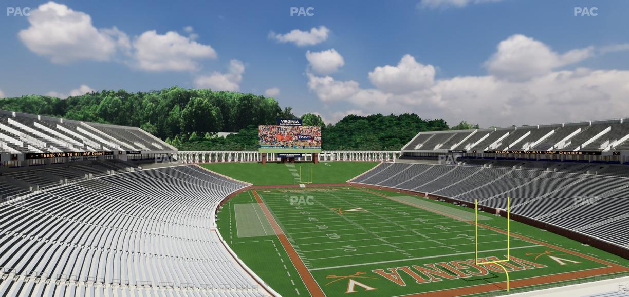 Scott Stadium - Section 523 Seat View