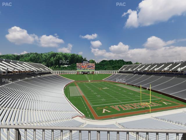 Scott Stadium - Section 523 Seat View