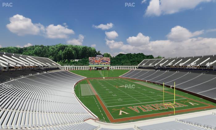 Scott Stadium - Section 523 Seat View