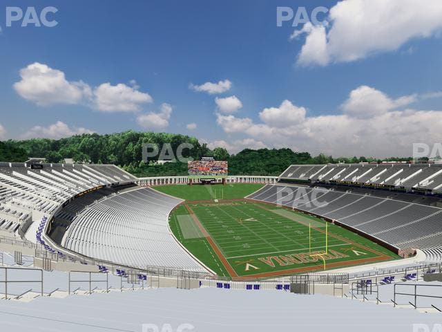 Scott Stadium - Section 523 Seat View