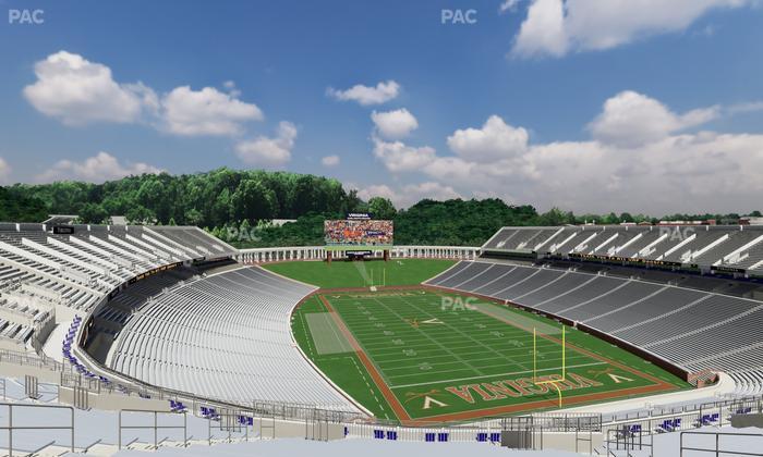 Scott Stadium - Section 523 Seat View