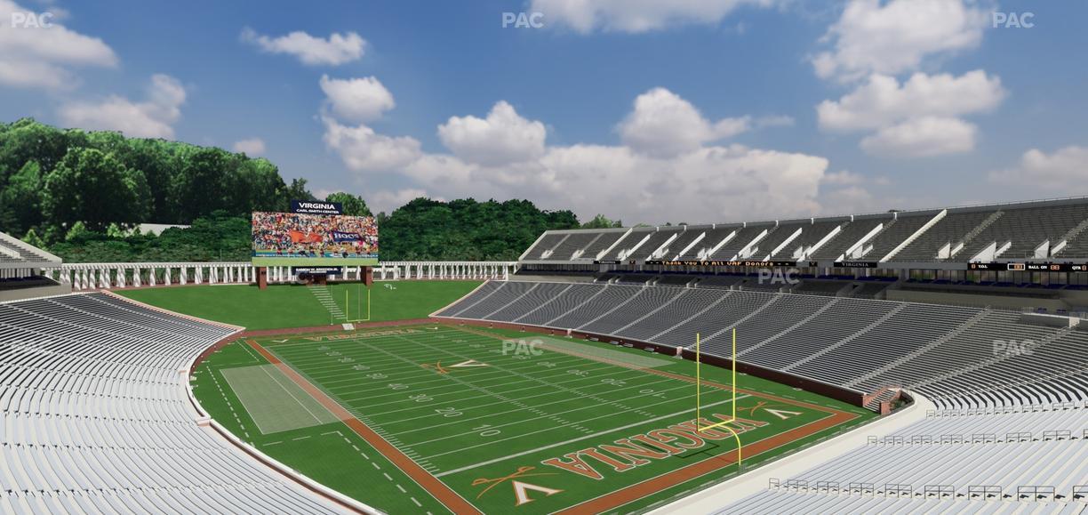 Scott Stadium - Section 524 Seat View