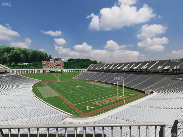 Scott Stadium - Section 524 Seat View