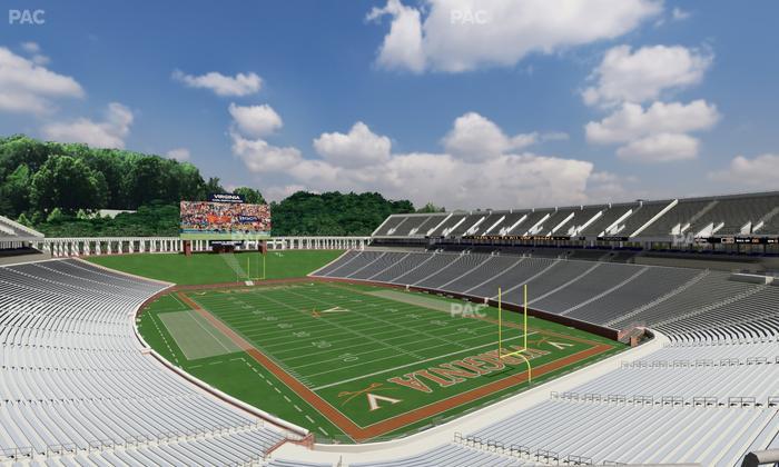 Scott Stadium - Section 524 Seat View