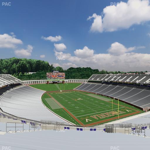 Scott Stadium - Section 524 Seat View