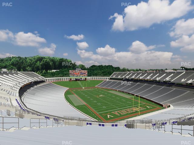 Scott Stadium - Section 524 Seat View Scott Stadium - Section 524 Seat View