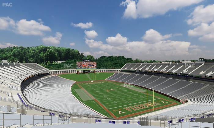 Scott Stadium - Section 524 Seat View