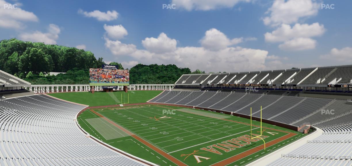 Scott Stadium - Section 525 Seat View