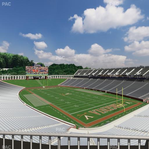 Scott Stadium - Section 525 Seat View