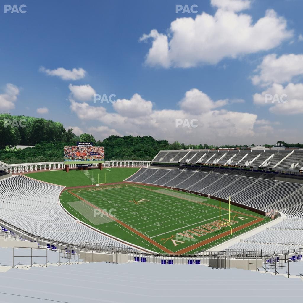 Scott Stadium - Section 525 Seat View