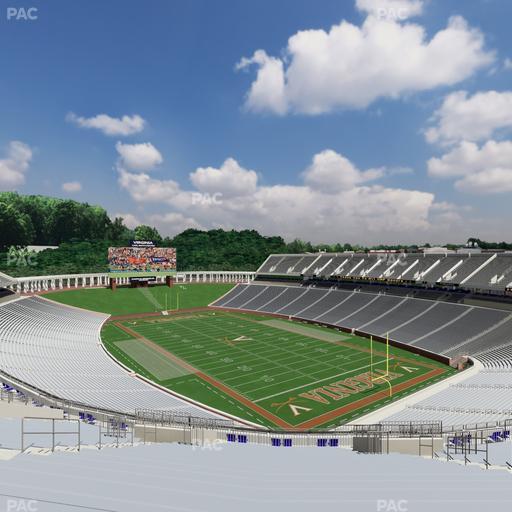 Scott Stadium - Section 525 Seat View