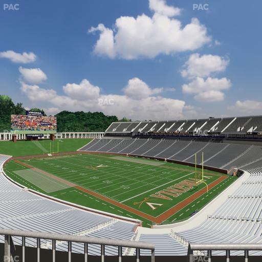 Scott Stadium - Section 526 Seat View
