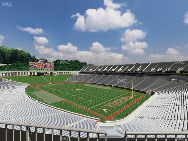 Scott Stadium - Section 526 Seat View