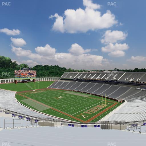 Scott Stadium - Section 526 Seat View