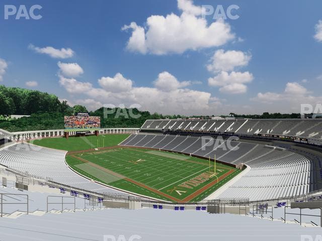 Scott Stadium - Section 526 Seat View