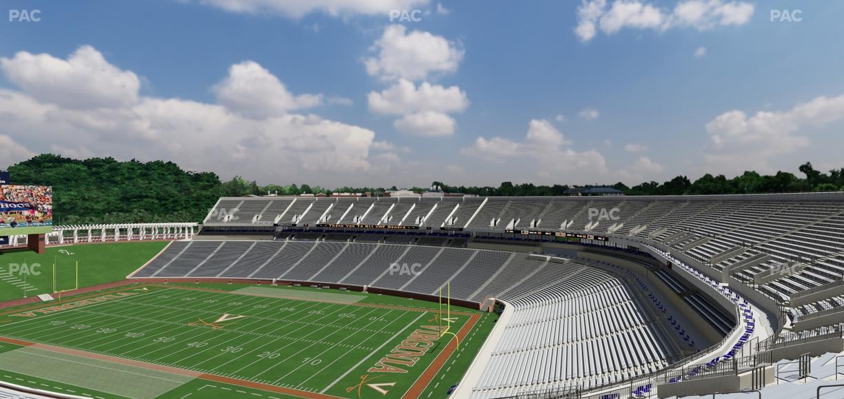 Scott Stadium - Section 527 Seat View