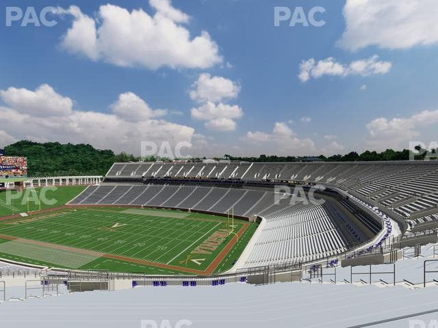 Scott Stadium - Section 527 Seat View