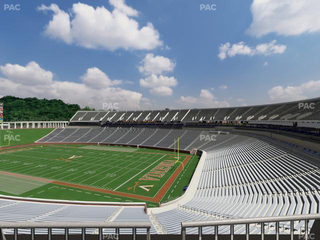 Scott Stadium - Section 527 Seat View