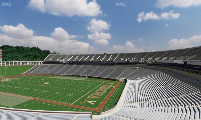Scott Stadium - Section 527 Seat View