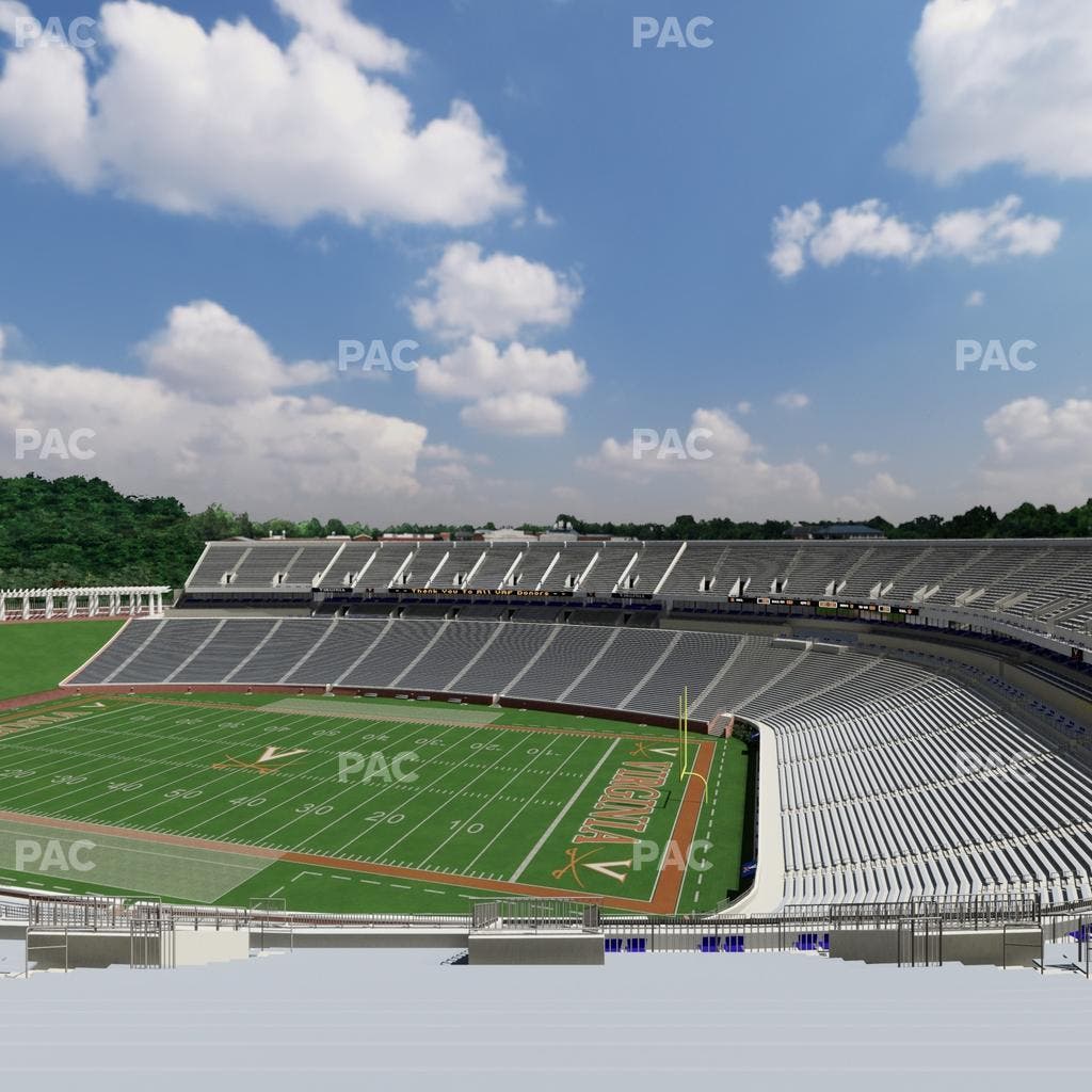Scott Stadium - Section 528 Seat View