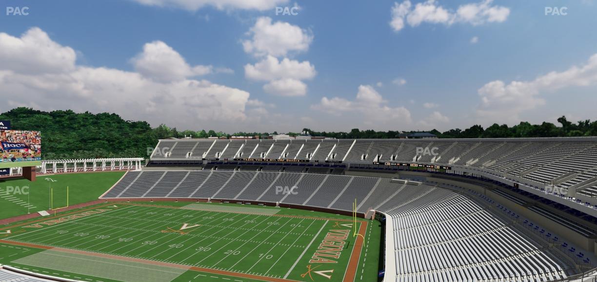 Scott Stadium - Section 528 Seat View