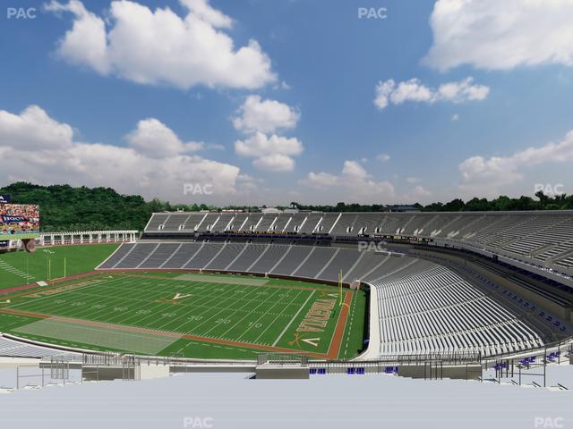 Scott Stadium - Section 528 Seat View Scott Stadium - Section 528 Seat View