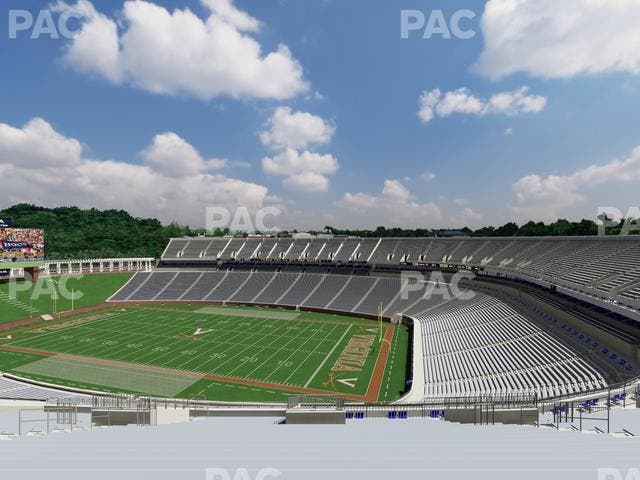Scott Stadium - Section 528 Seat View