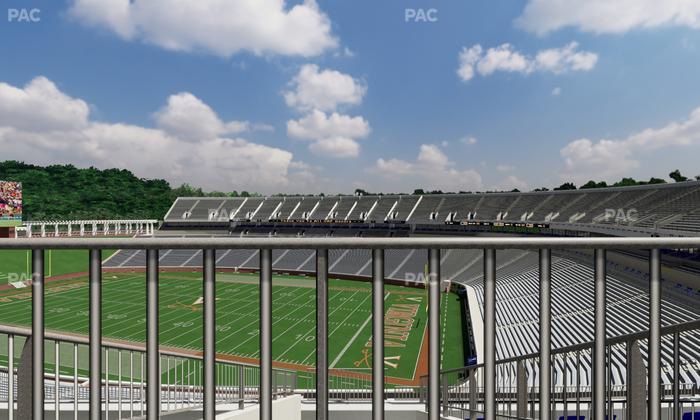 Scott Stadium - Section 528 Seat View