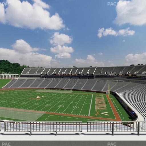 Scott Stadium - Section 529 Seat View