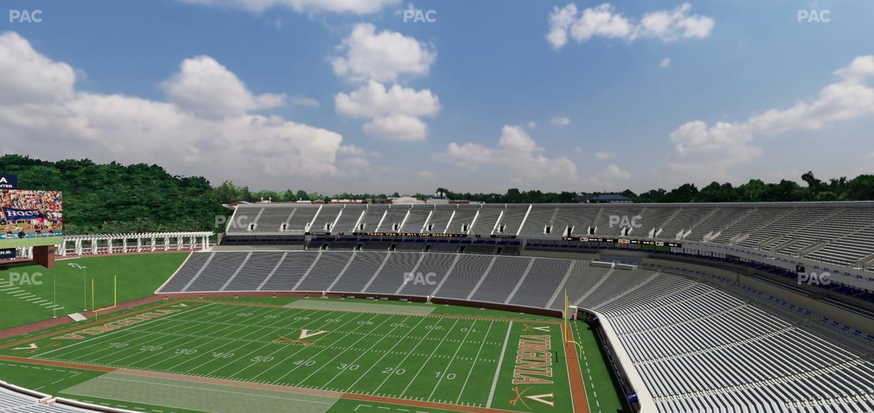 Scott Stadium - Section 529 Seat View