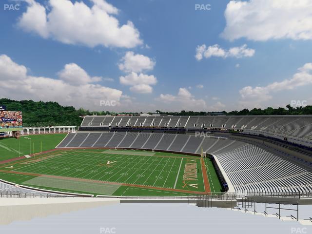 Scott Stadium - Section 529 Seat View Scott Stadium - Section 529 Seat View