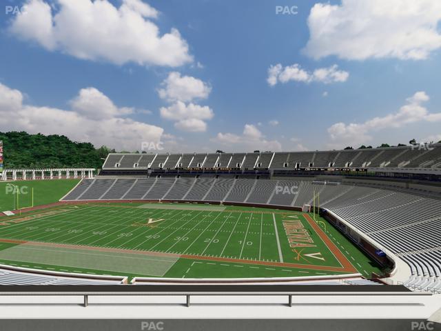 Scott Stadium - Section 530 Seat View