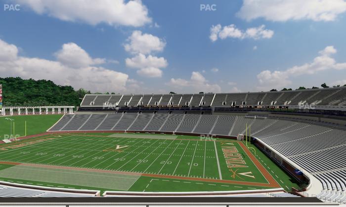 Scott Stadium - Section 530 Seat View