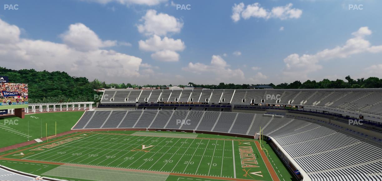 Scott Stadium - Section 530 Seat View