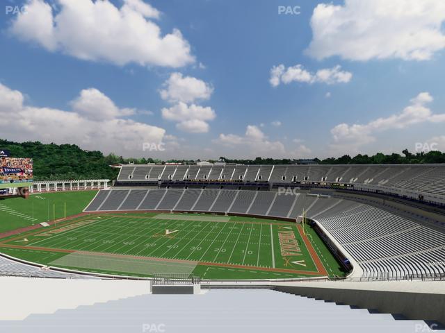 Scott Stadium - Section 530 Seat View Scott Stadium - Section 530 Seat View
