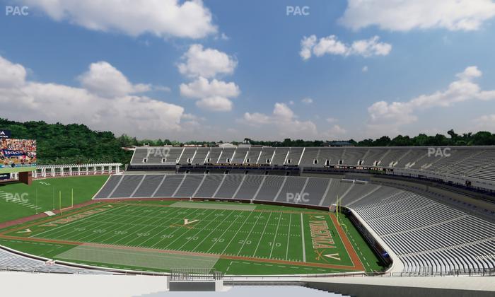 Scott Stadium - Section 530 Seat View