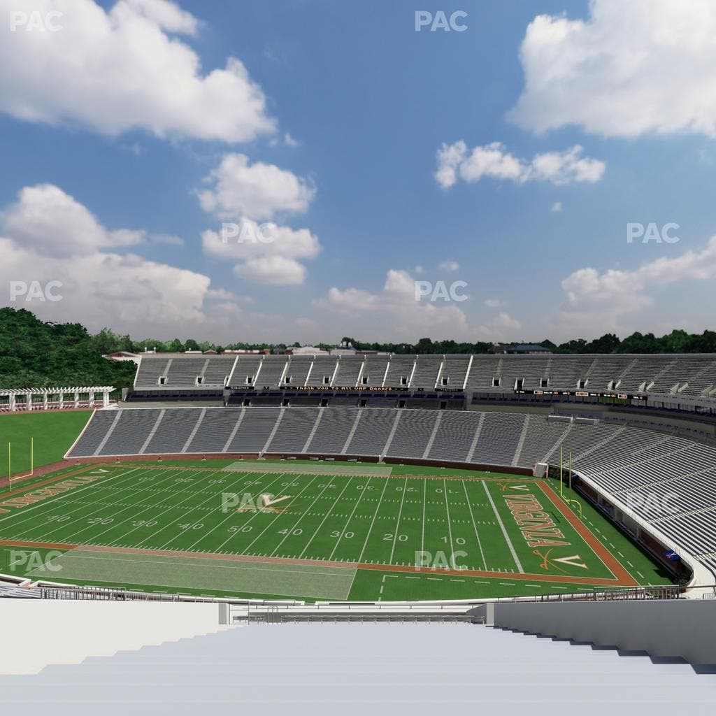 Scott Stadium - Section 531 Seat View
