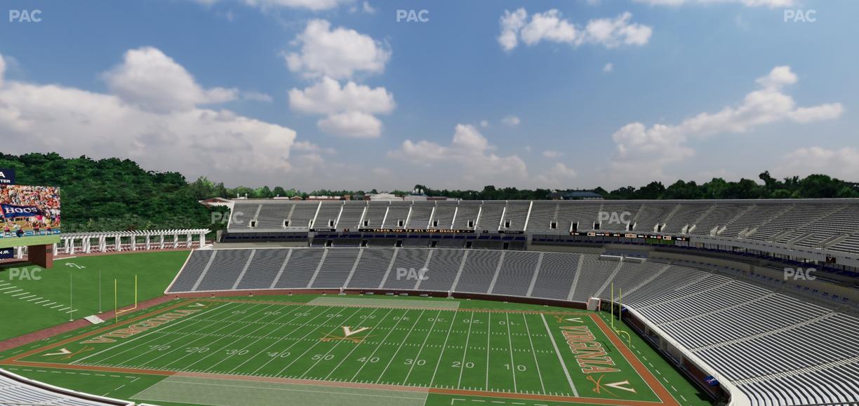 Scott Stadium - Section 531 Seat View