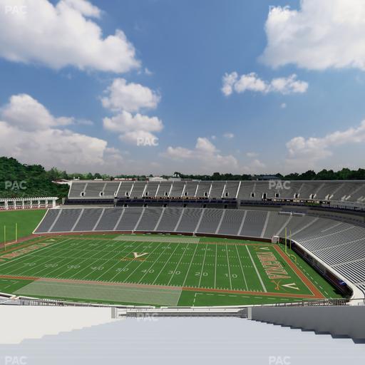 Scott Stadium - Section 531 Seat View